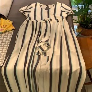 Cute striped jumpsuit girls size 14